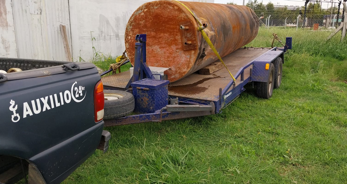 Mudanzas en General Villegas, camión preparado para el traslado